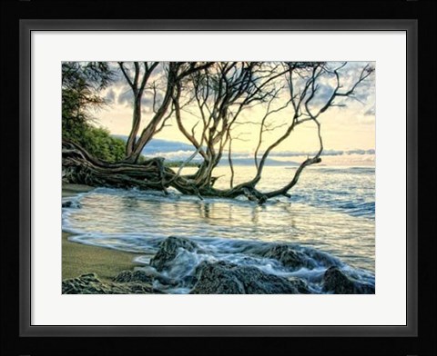 Framed Reaching for the Sea II Print