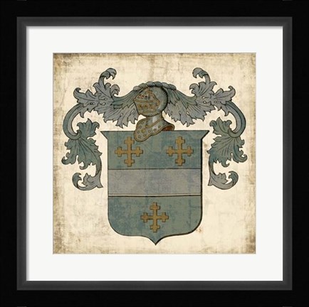 Framed Noble Heritage III Print