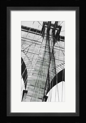 Framed Brooklyn Bridge III Print