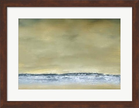 Framed Sea View II Print