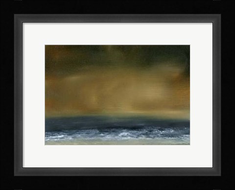 Framed Sea View VIII Print