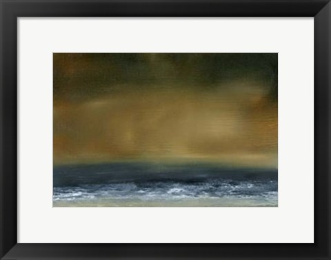 Framed Sea View VIII Print