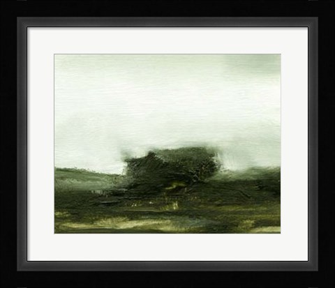 Framed Verdant II Print