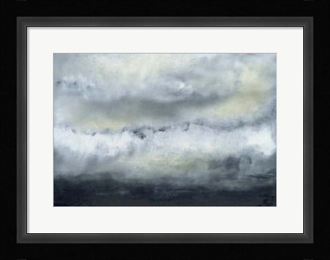 Framed Clouds V Print