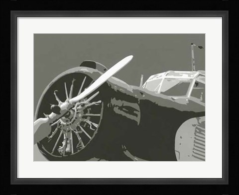 Framed Classic Aviation II Print
