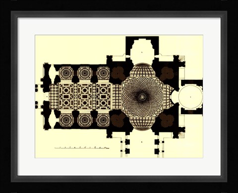 Framed French Marquetry II Print