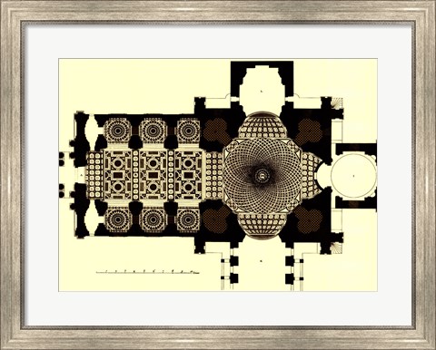 Framed French Marquetry II Print