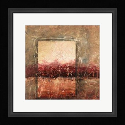 Framed Focal Illumination I Print