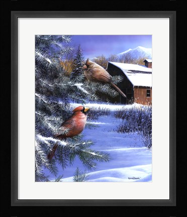 Framed Winter Day Print