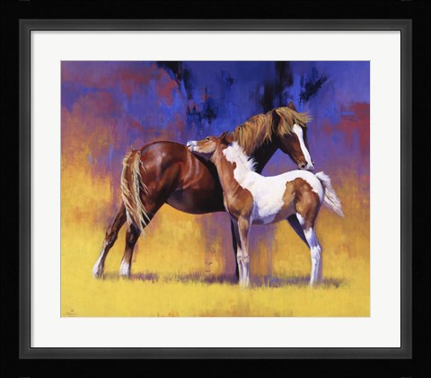 Framed Painted Print