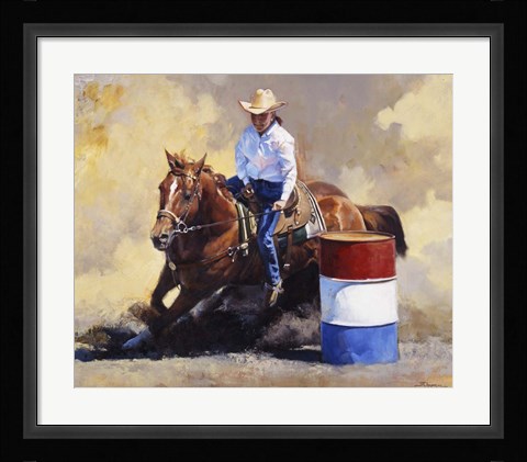 Framed You Go Girl Print