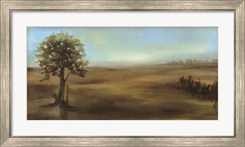 Framed Panoramic Field II Print