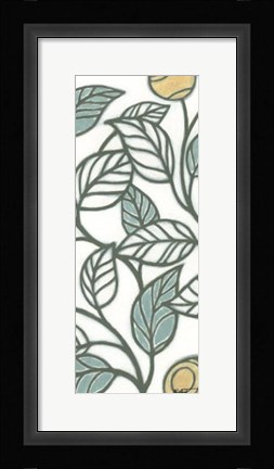 Framed Flourish II Print