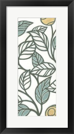 Framed Flourish II Print