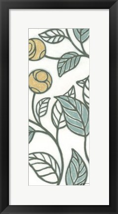 Framed Flourish III Print