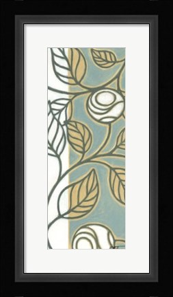 Framed Flourish IV Print