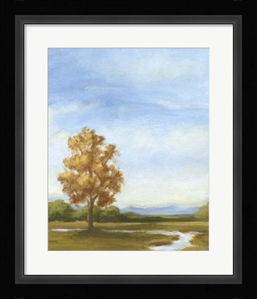 Framed Summer Horizons V Print