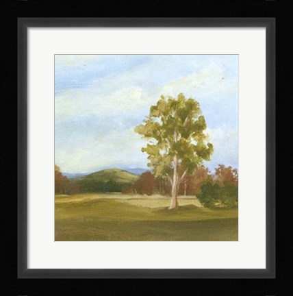 Framed Summer Horizons VI Print