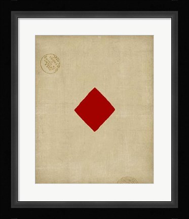 Framed Diamond Print