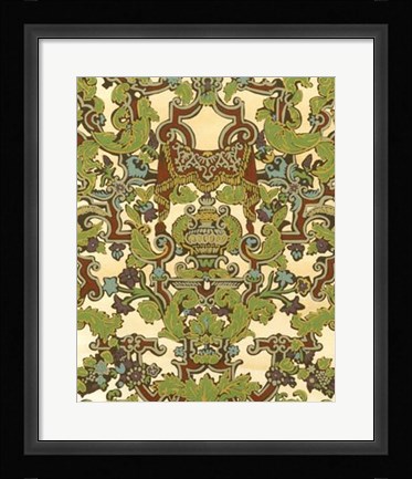 Framed Antique Adornment IV Print