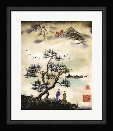 Framed On A Day Like This Print