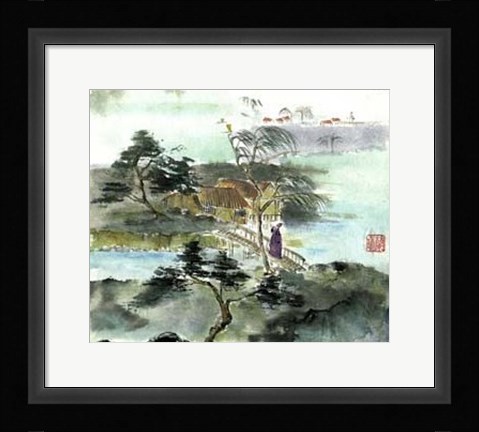 Framed Visitor from Afar Print