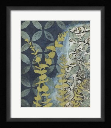 Framed Peridot Botanical II Print