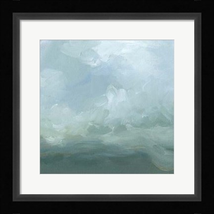 Framed Mountain Mist II Print