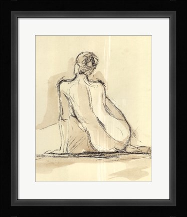 Framed Neutral Figure Study III Print