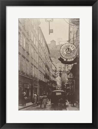 Framed Summer in Europe I Print