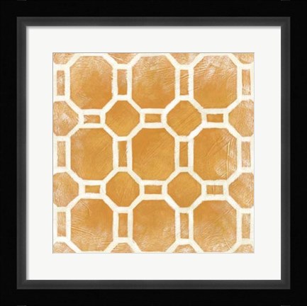 Framed Modern Symmetry I Print