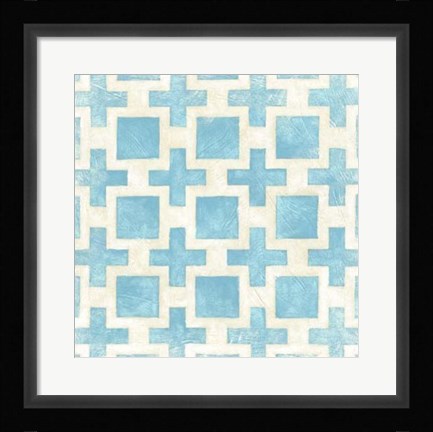 Framed Modern Symmetry III Print