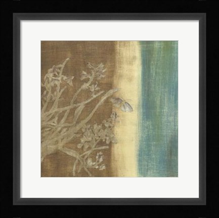 Framed Antique Ivory III Print