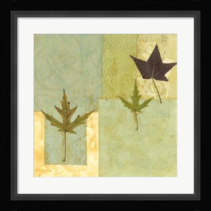 Framed Earth Elements II Print