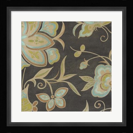 Framed Heirloom Floral II Print