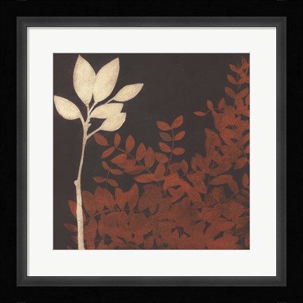 Framed Garden Cameo II Print