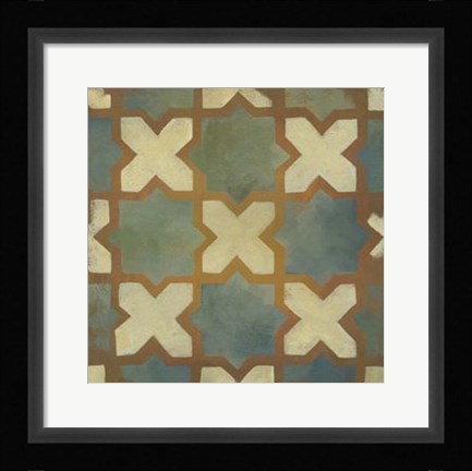 Framed Rustic Symmetry II Print
