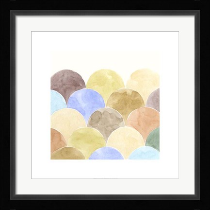 Framed Geometric I Print