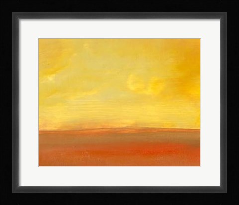 Framed Plains I Print