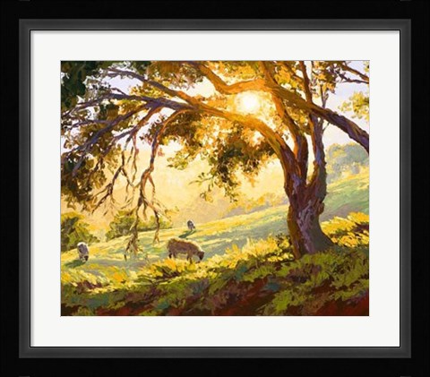 Framed Restful Radiance Print