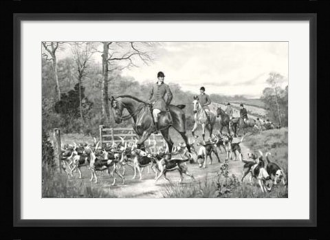 Framed Going to Covert Print