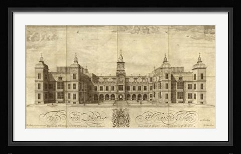 Framed Hatfield House Print