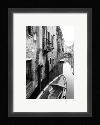Framed Waterways of Venice V Print