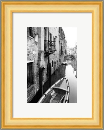 Framed Waterways of Venice V Print
