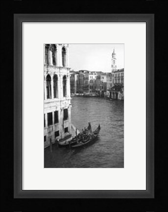 Framed Waterways of Venice VI Print