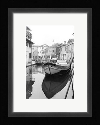 Framed Waterways of Venice VIII Print