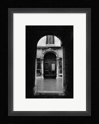 Framed Archways of Venice IV Print
