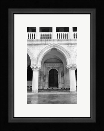 Framed Archways of Venice V Print