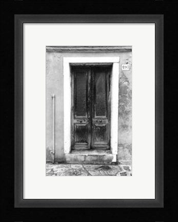 Framed Doors of Venice II Print