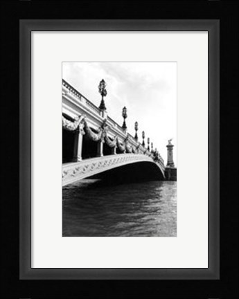 Framed Along The Seine River I Print